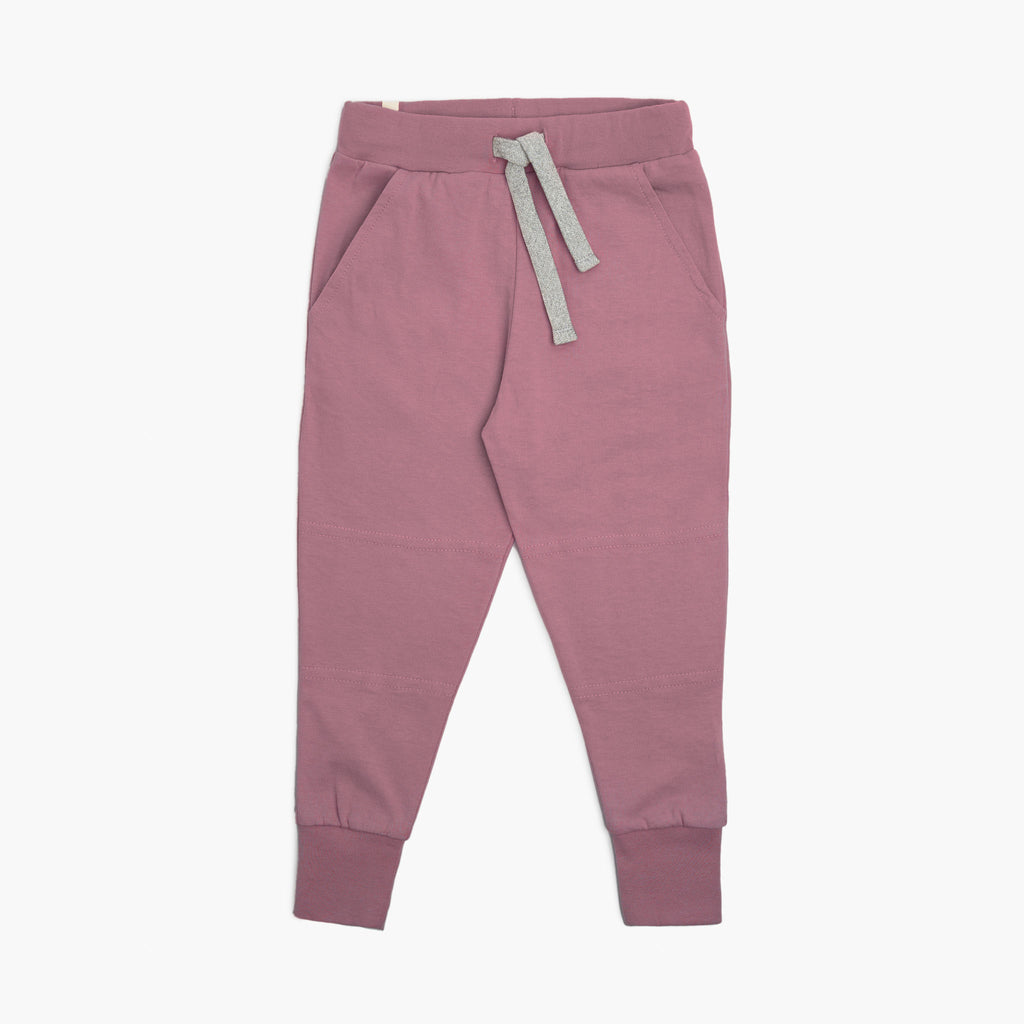 Jersey Skinny Sweats - Sweatpants - Boysenberry - 3-6 months - mini mioche