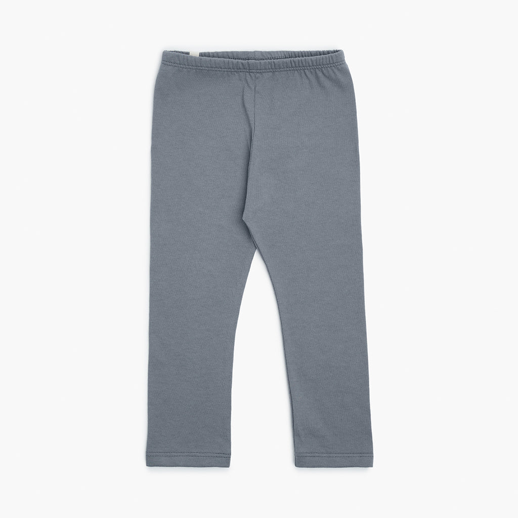 Snug Pants - Leggings - Slate Blue - 0-3 months - mini mioche