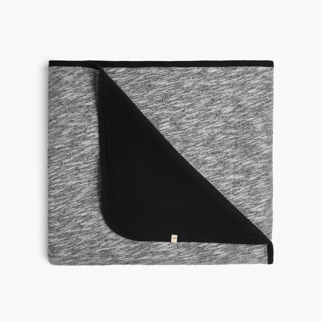 Famm Blanket - Blanket - Space Dye and Black - 0-3 - mini mioche