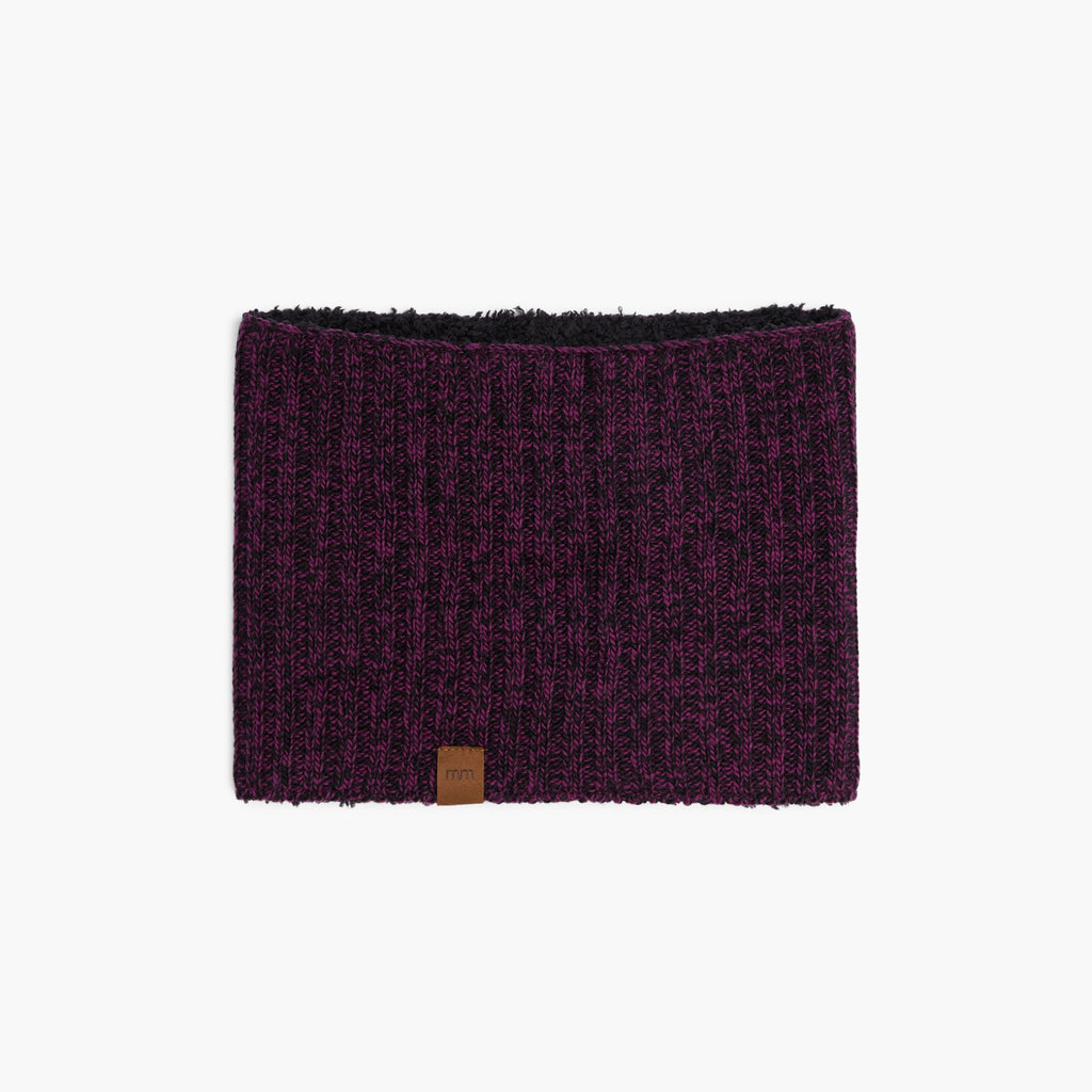 Tweed Snood - Snoods - Melange Berry/Black - infant - mini mioche