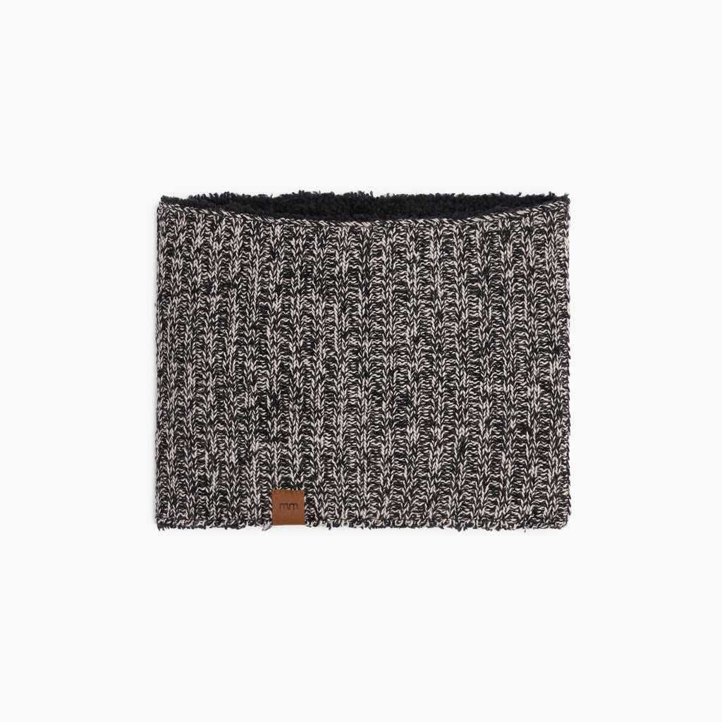 Tweed Snood - Snoods - Melange Cream/Black - infant - mini mioche
