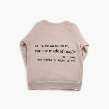 All is Well x mm Kids Sweatshirt - Sweatshirts - Blush - 12-18 - mini mioche